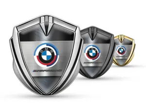 BMW Badge Autoadesivo Look Moderno Costruita